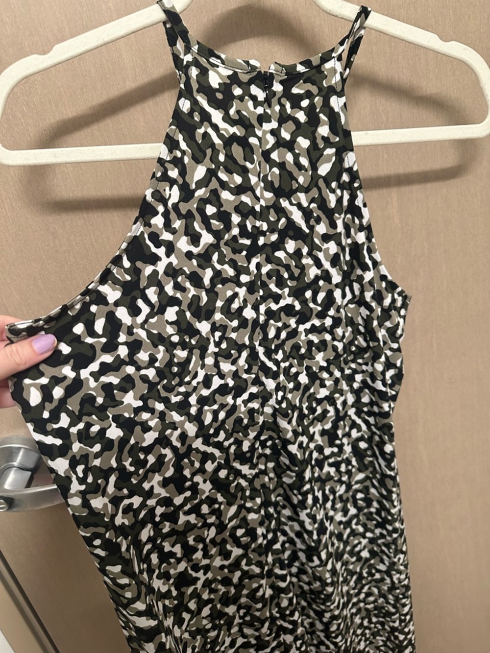 MICHAEL Michael Kors camo halter mini dress Size Small - Picture 6 of 7